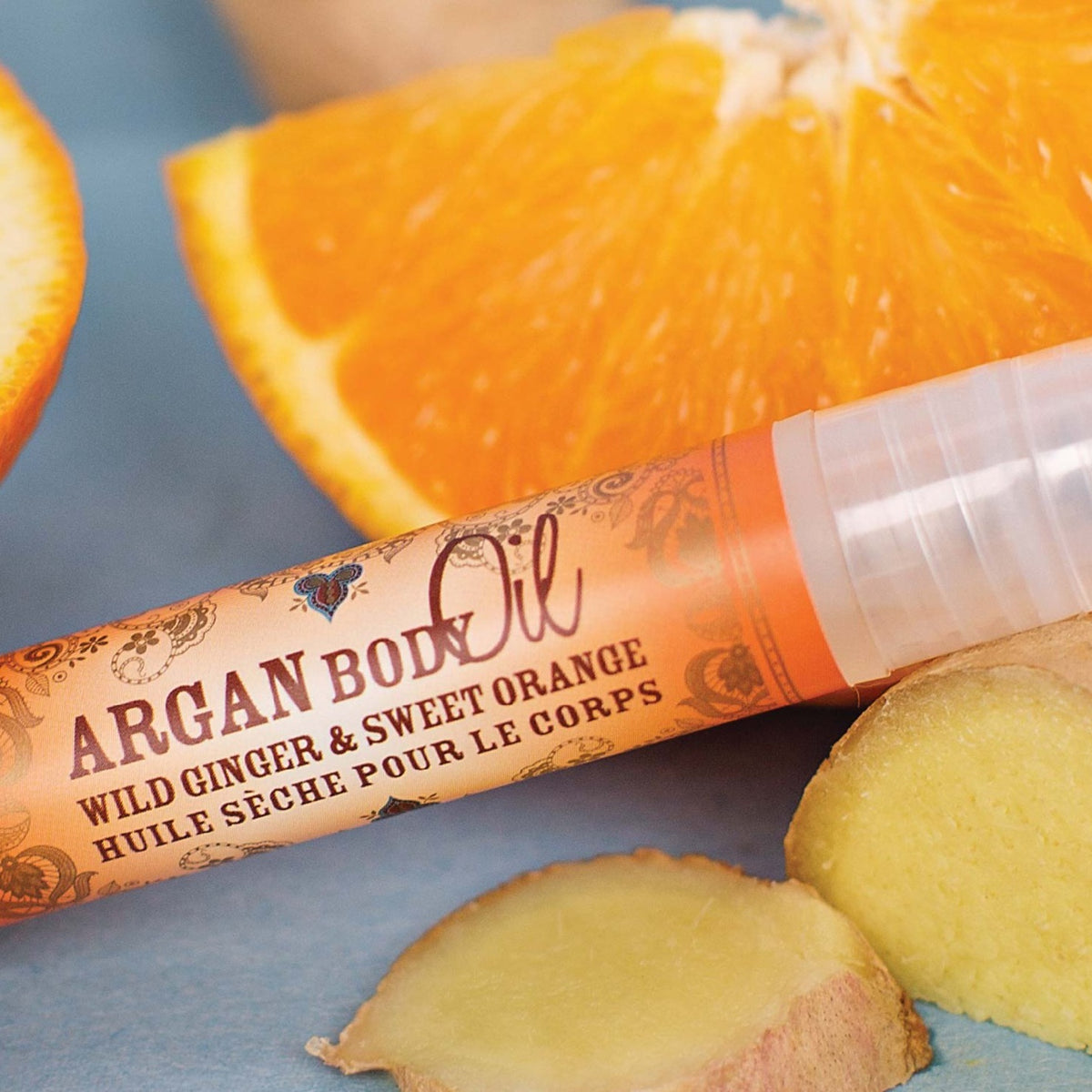 Wild Ginger &amp; Sweet Orange | Argan Body Oil